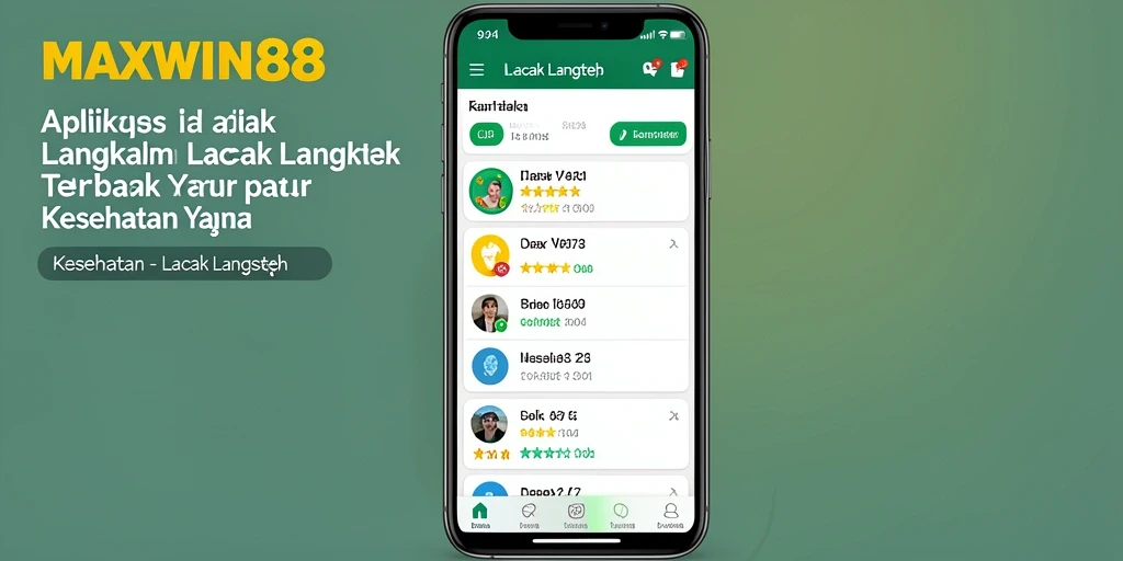 Antarmuka pengguna MAXWIN88 dengan fitur Lacak Langkah yang jelas dan menarik.