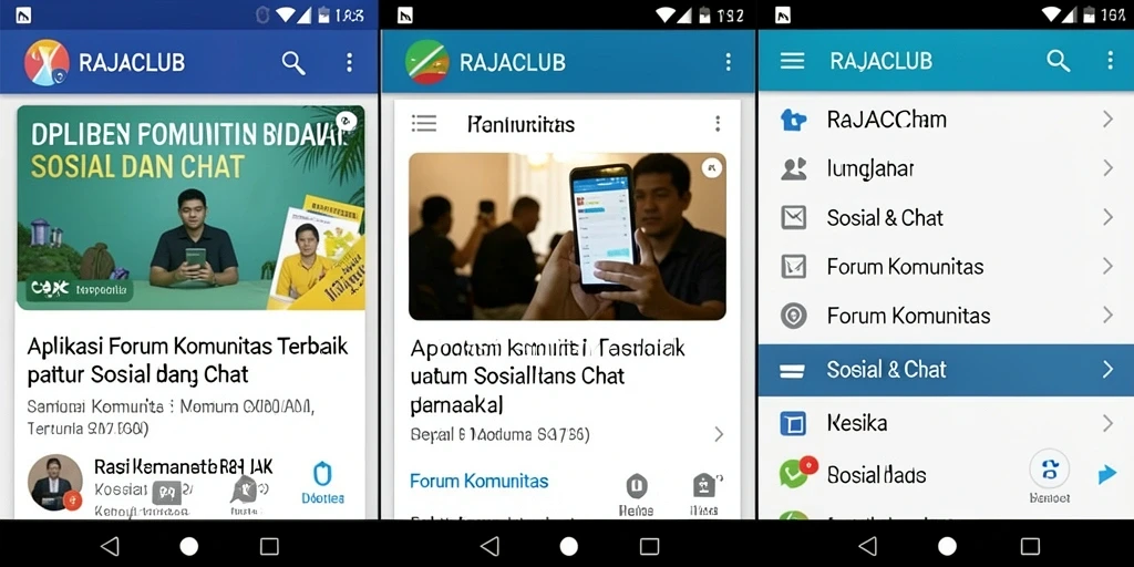 Tampilan antarmuka RAJACLUB yang menarik dan fungsional.
